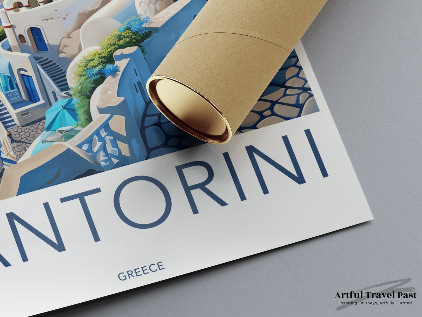 Santorini Poster - Greece Wall Art
