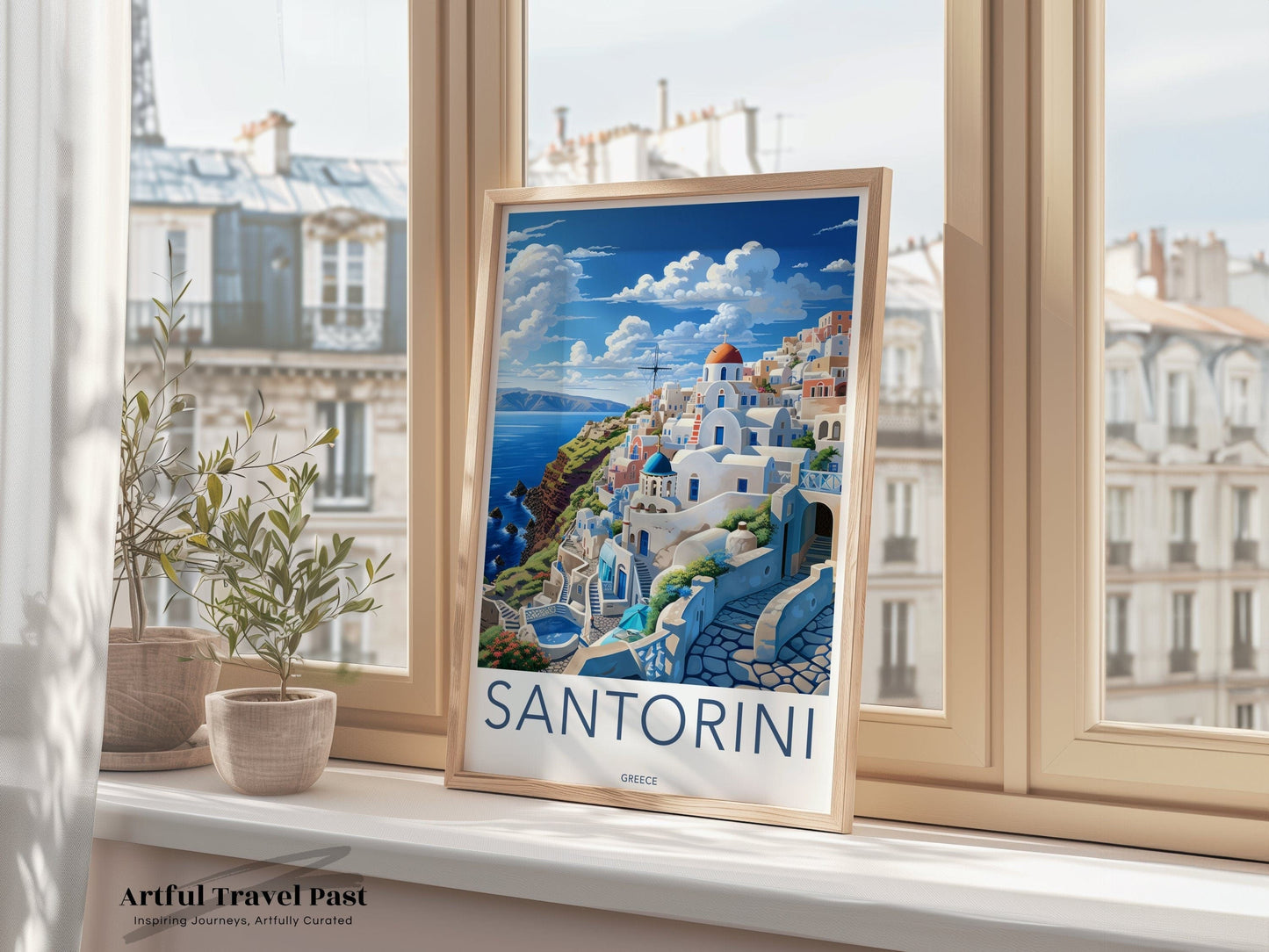 Santorini Poster - Greece Wall Art