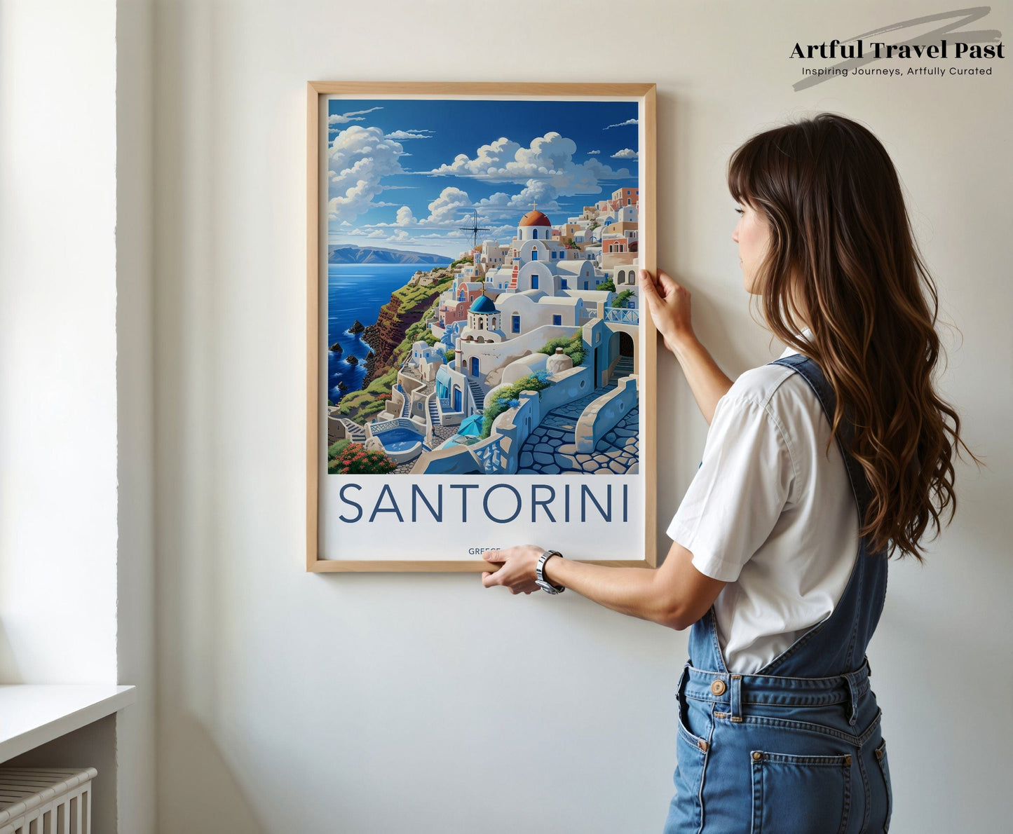 Santorini Poster - Greece Wall Art
