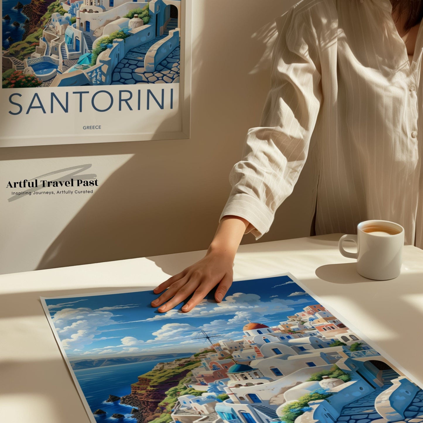 Santorini Poster - Greece Wall Art
