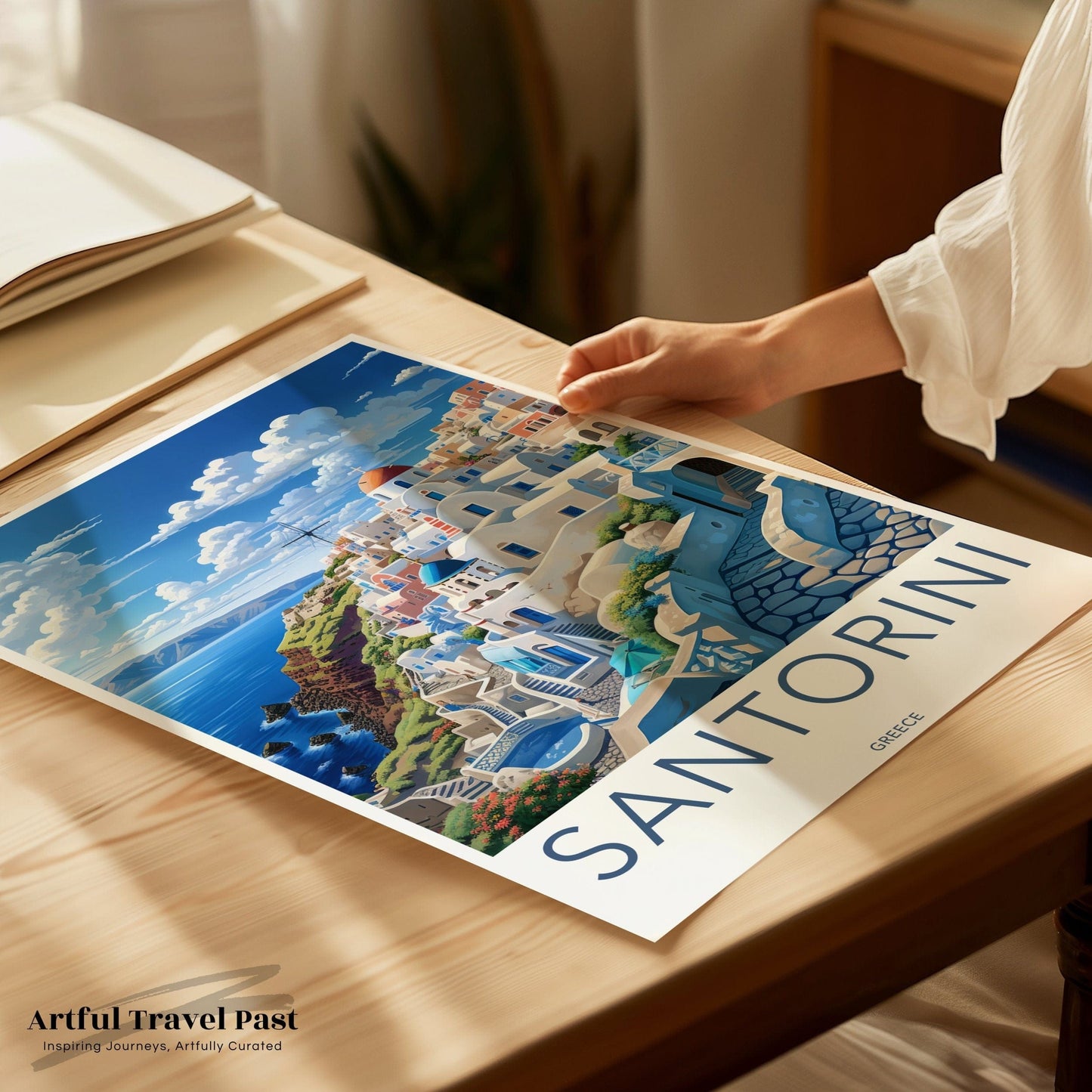 Santorini Poster - Greece Wall Art