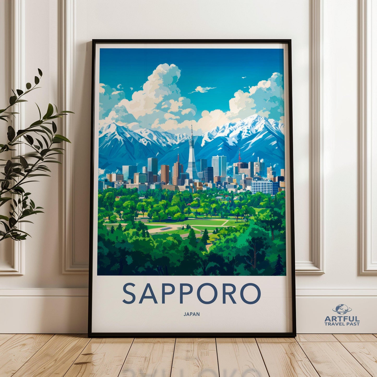 Sapporo Poster - Japan Wall Art