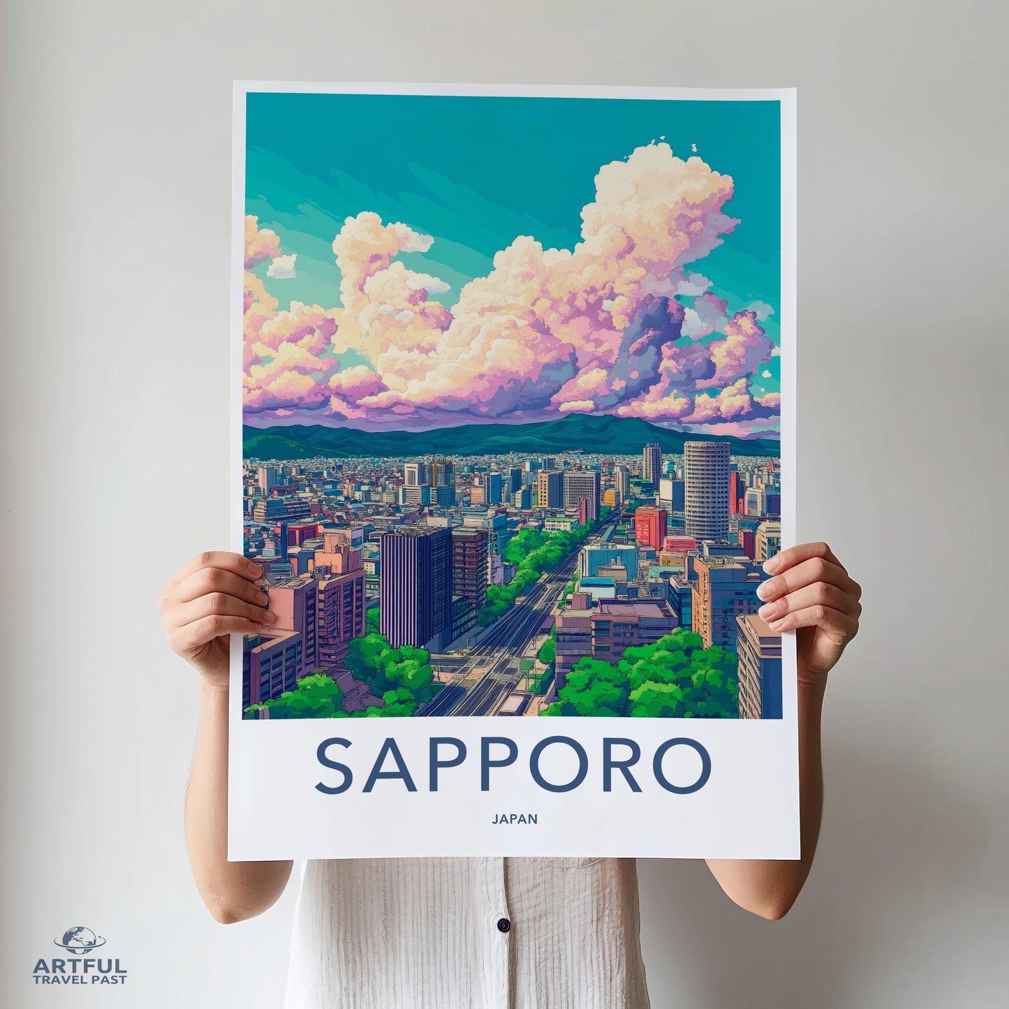 Sapporo Poster - Japan Wall Art