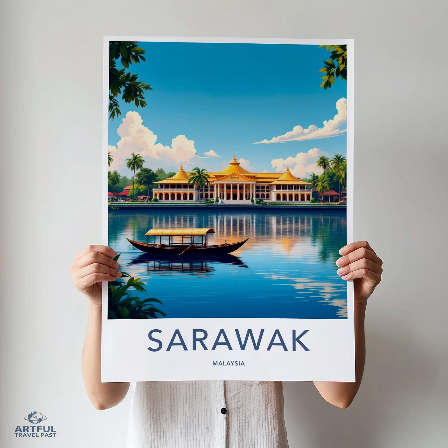 Sarawak Poster - Malaysia Wall Art
