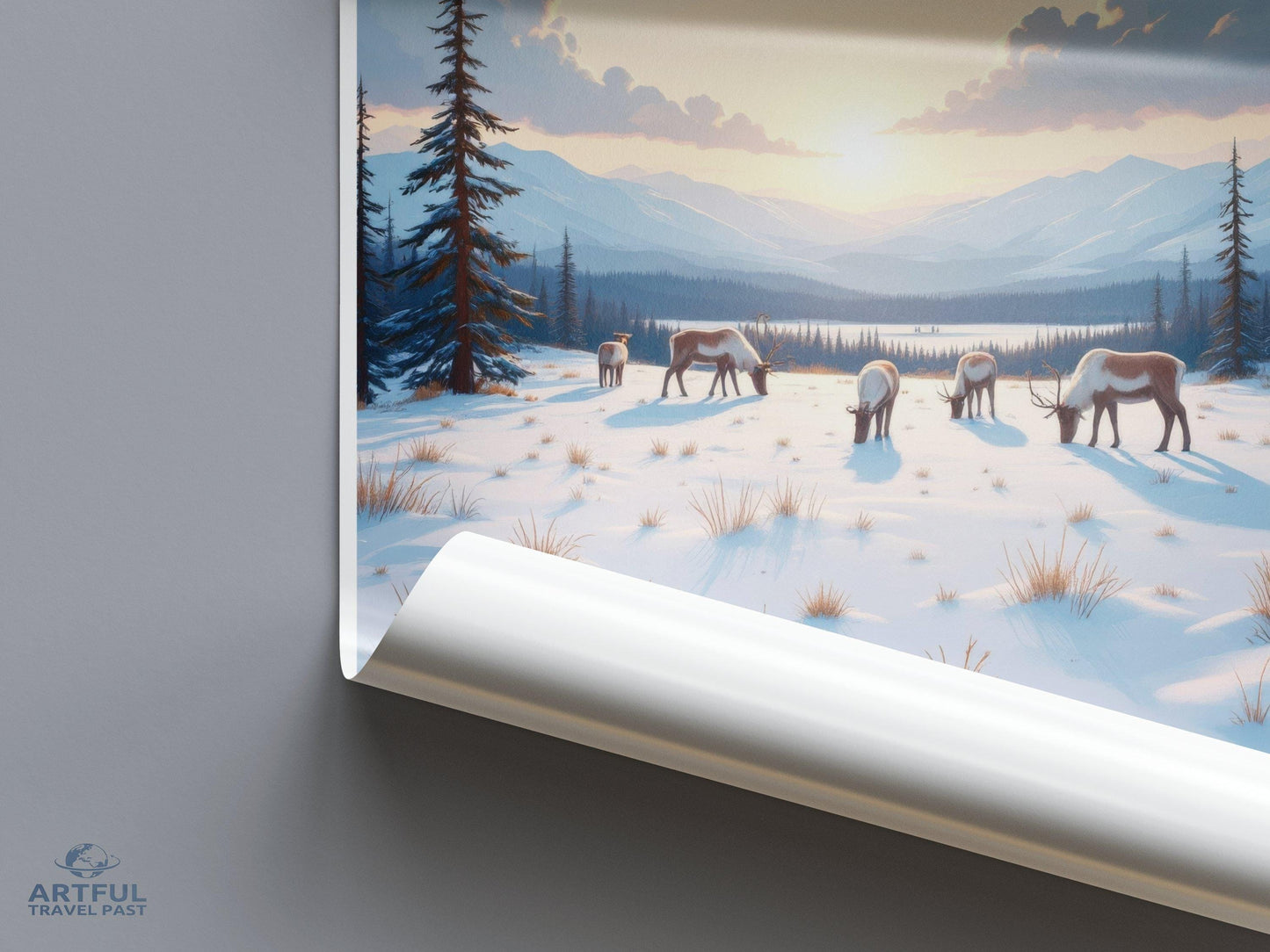 Sarek National Park Poster - Sweden Wall Art