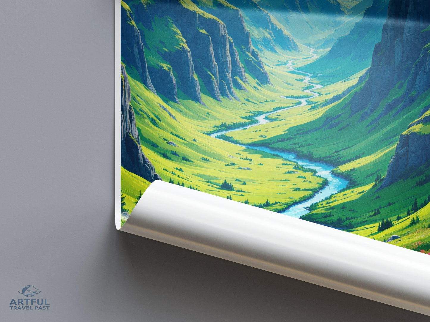 Sarek National Park Poster | Sweden Wall Art