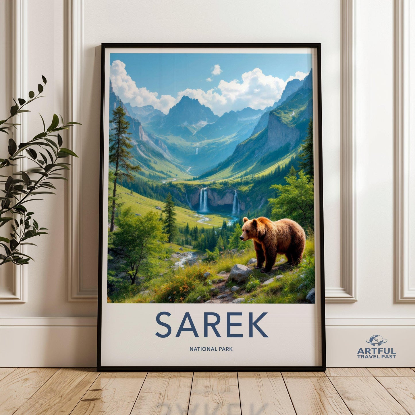 Sarek National Park Poster | Sweden Wall Art