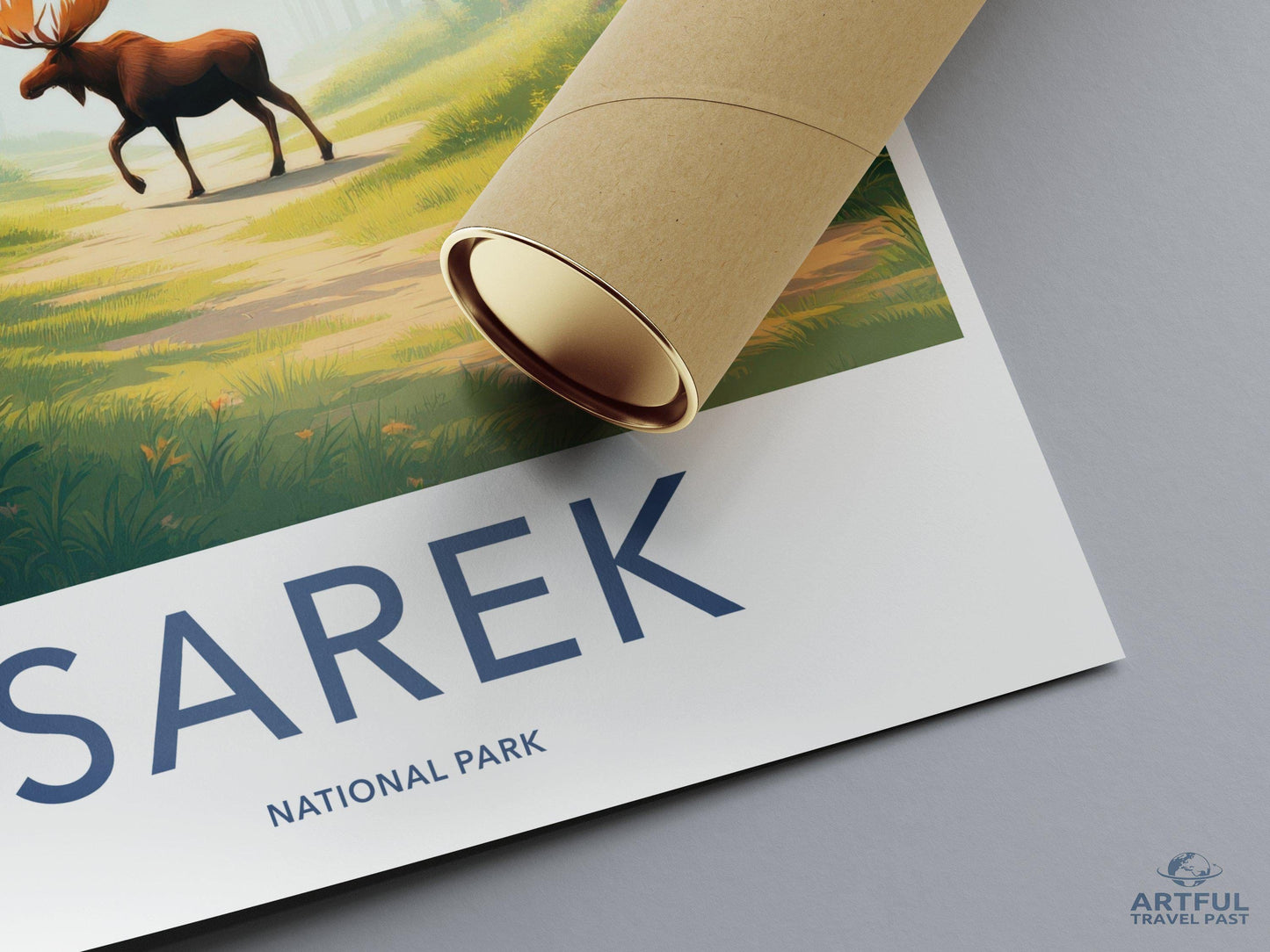 Sarek National Park Poster | Sweden Wall Art