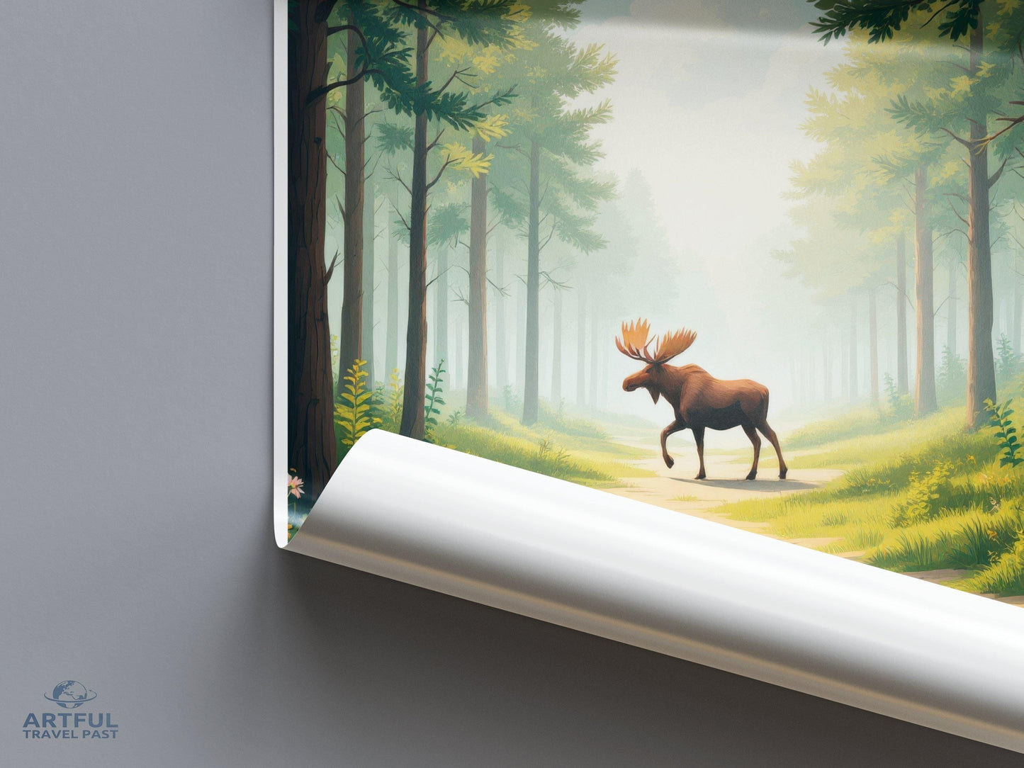 Sarek National Park Poster | Sweden Wall Art