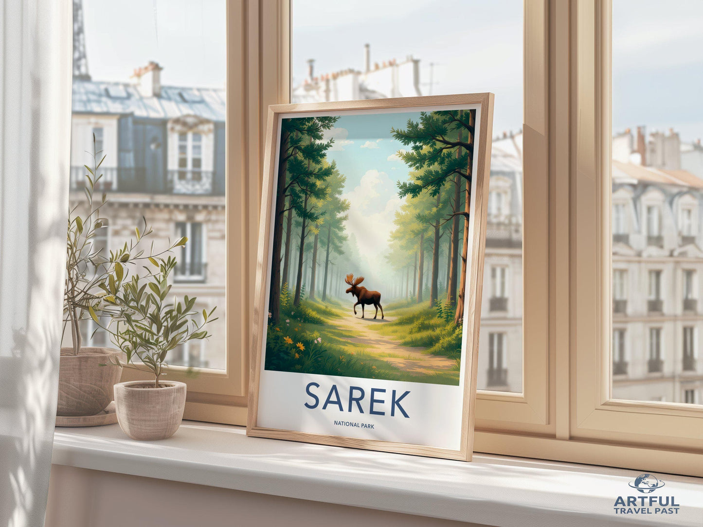 Sarek National Park Poster | Sweden Wall Art