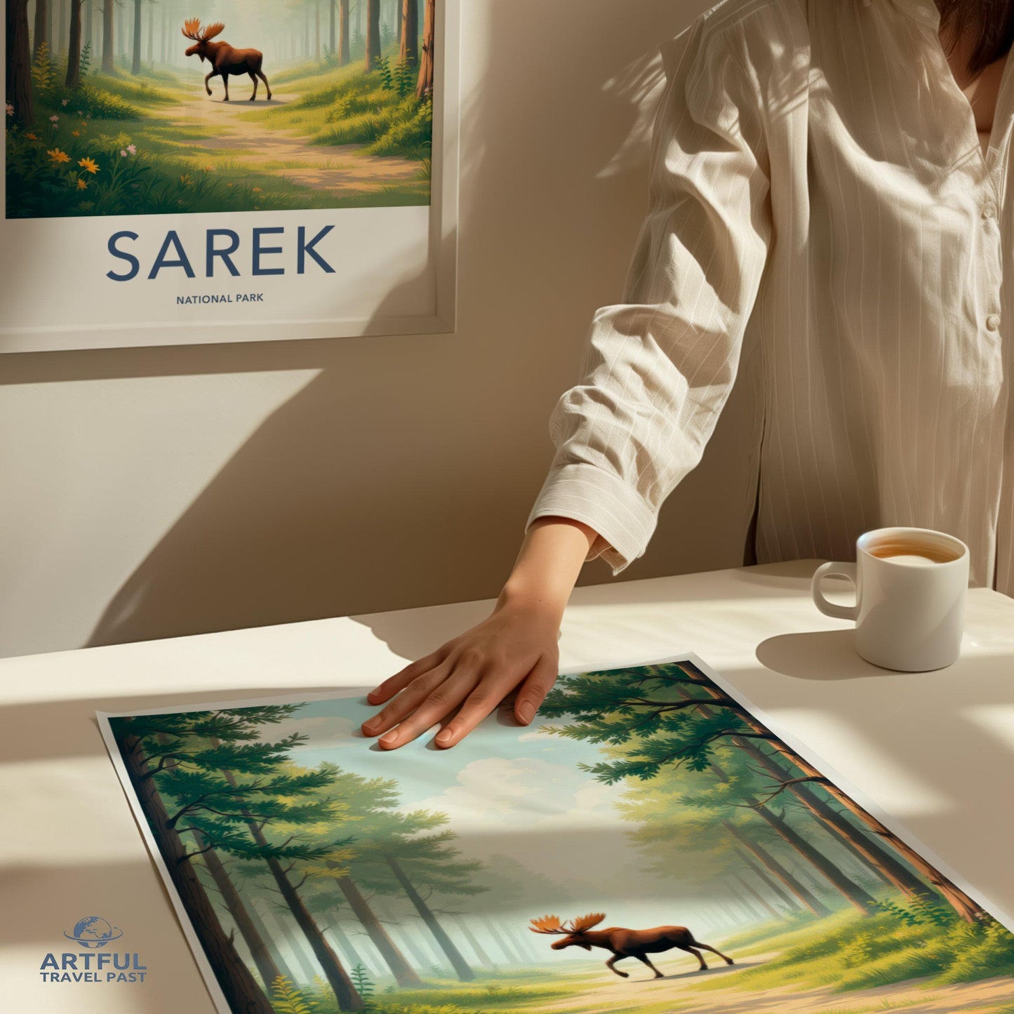 Sarek National Park Poster | Sweden Wall Art