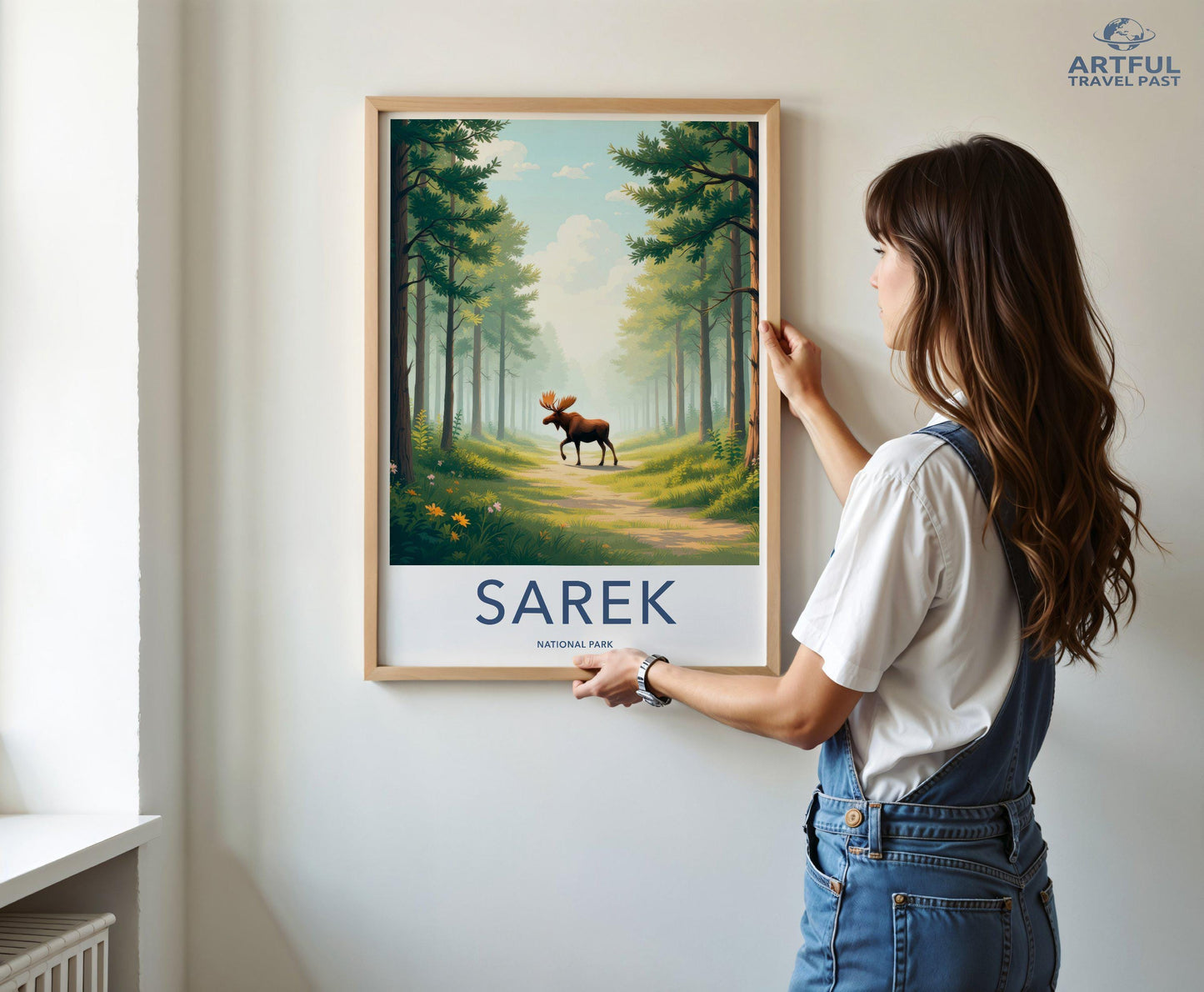 Sarek National Park Poster | Sweden Wall Art
