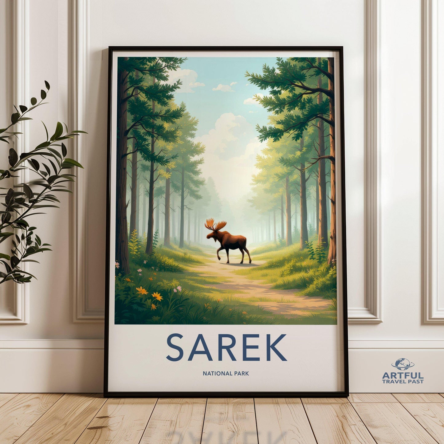 Sarek National Park Poster | Sweden Wall Art