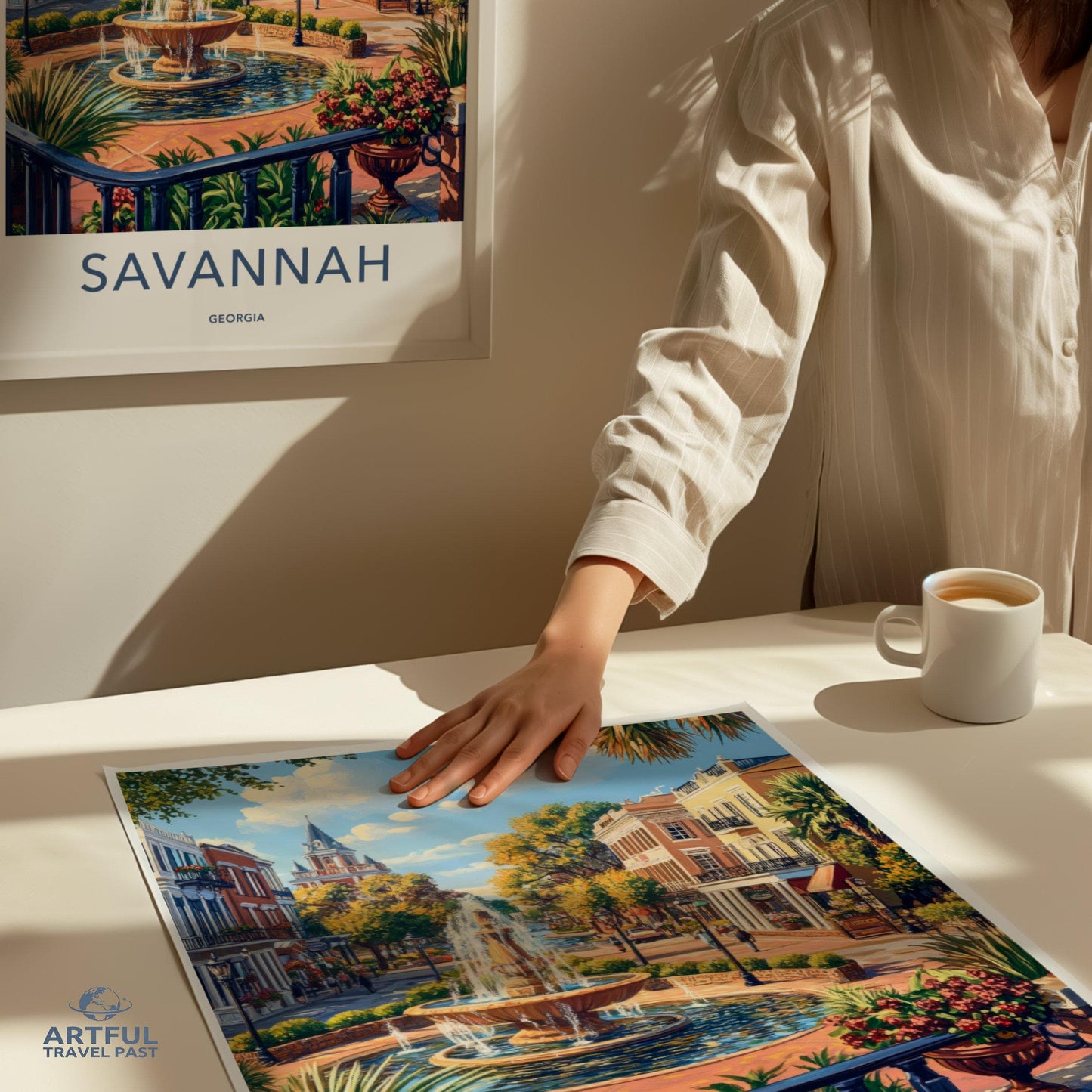 Savannah Poster - Georgia Wall Art