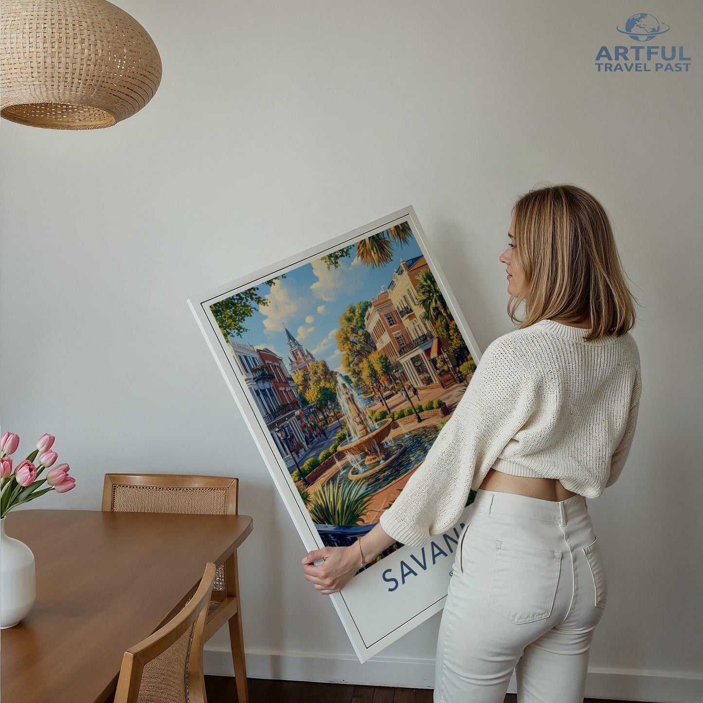 Savannah Poster - Georgia Wall Art