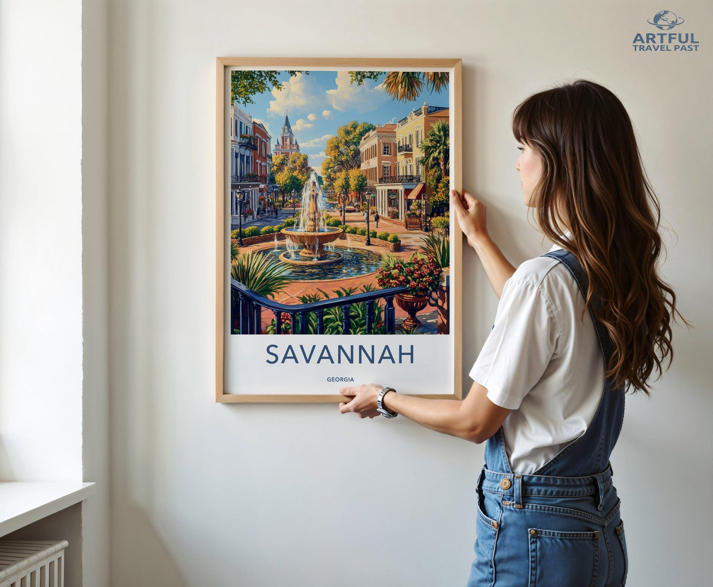 Savannah Poster - Georgia Wall Art