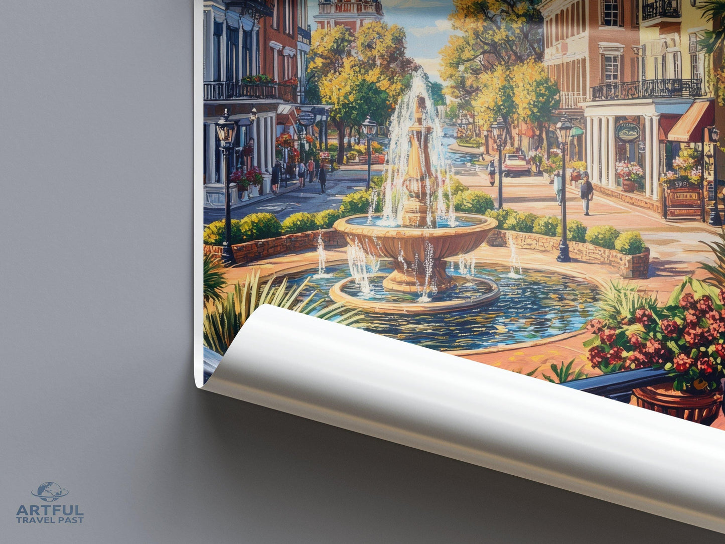 Savannah Poster - Georgia Wall Art