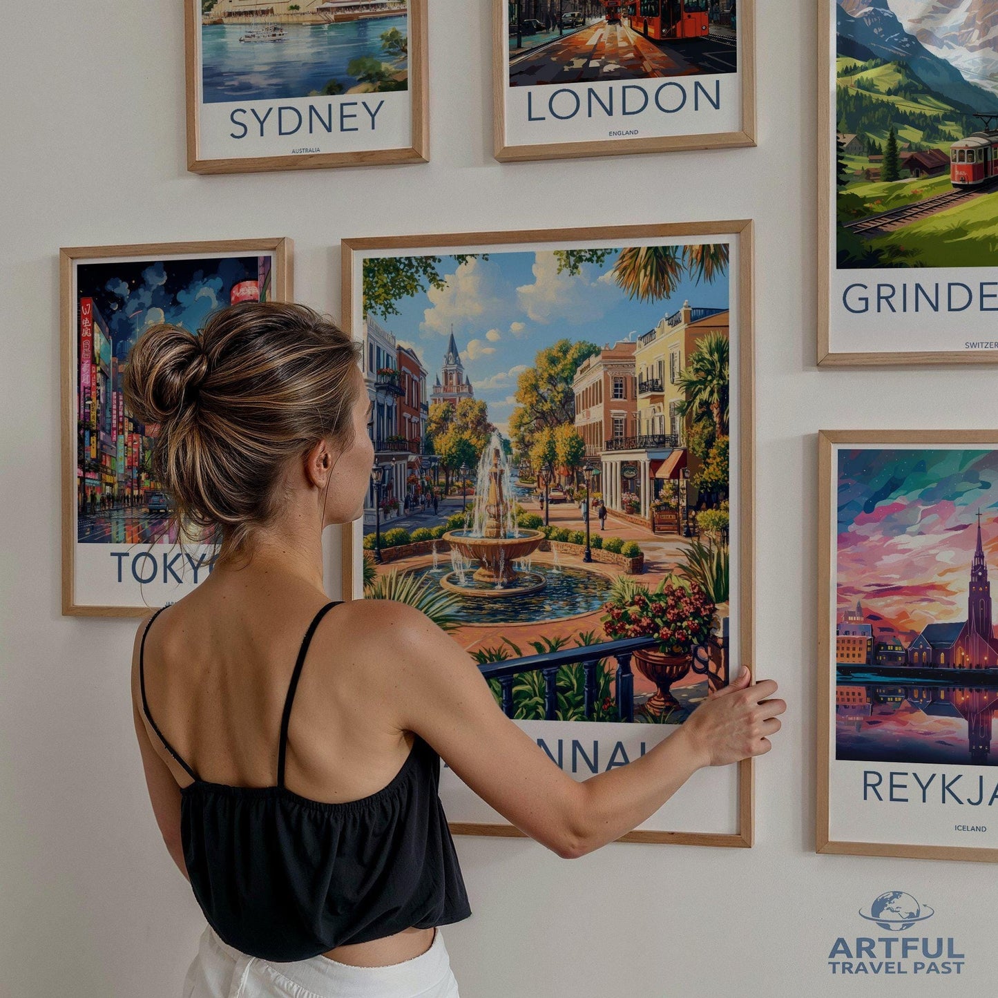 Savannah Poster - Georgia Wall Art