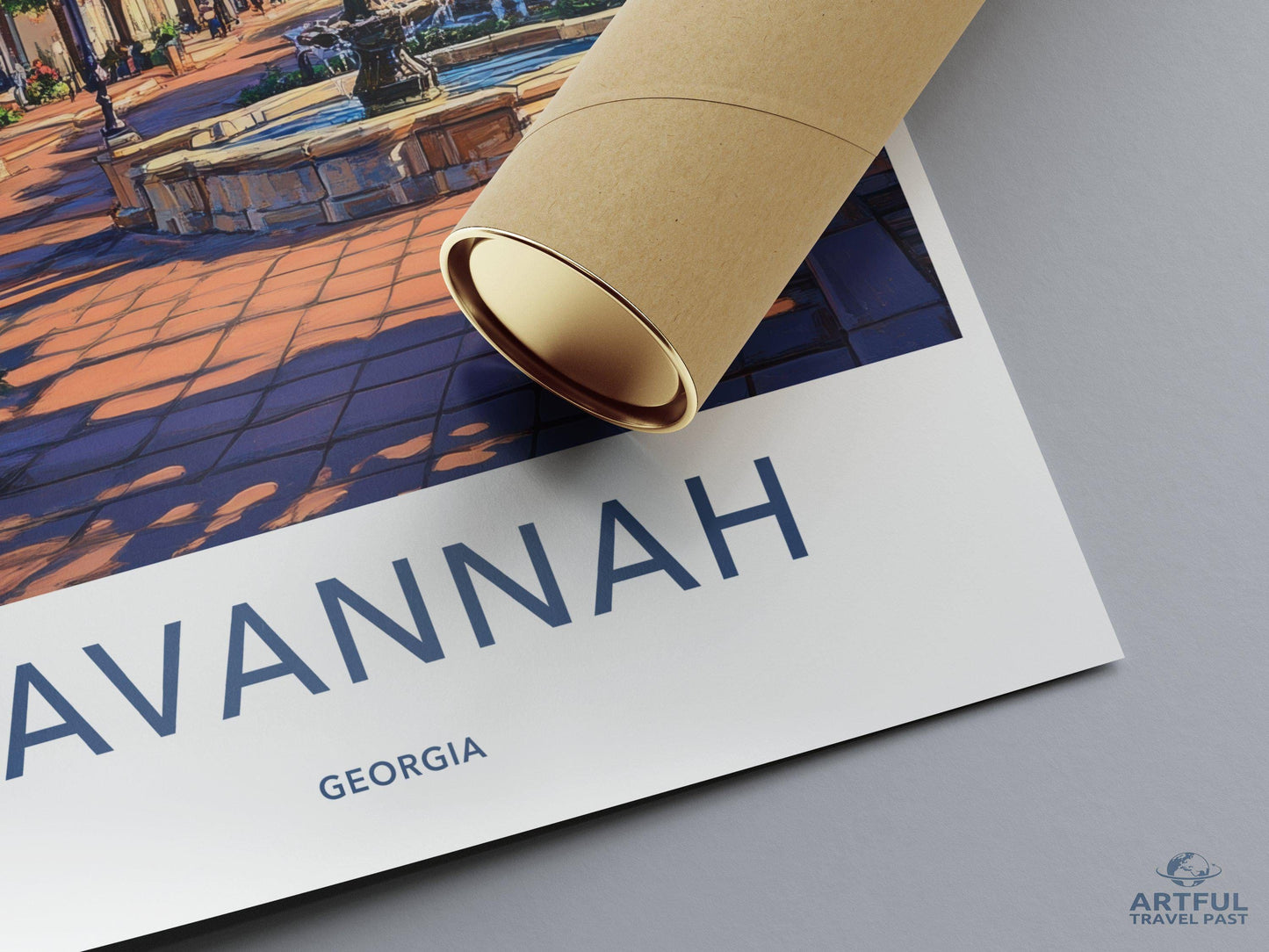 Savannah Poster - Georgia Wall Art