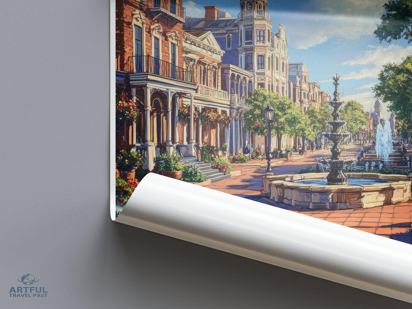 Savannah Poster - Georgia Wall Art