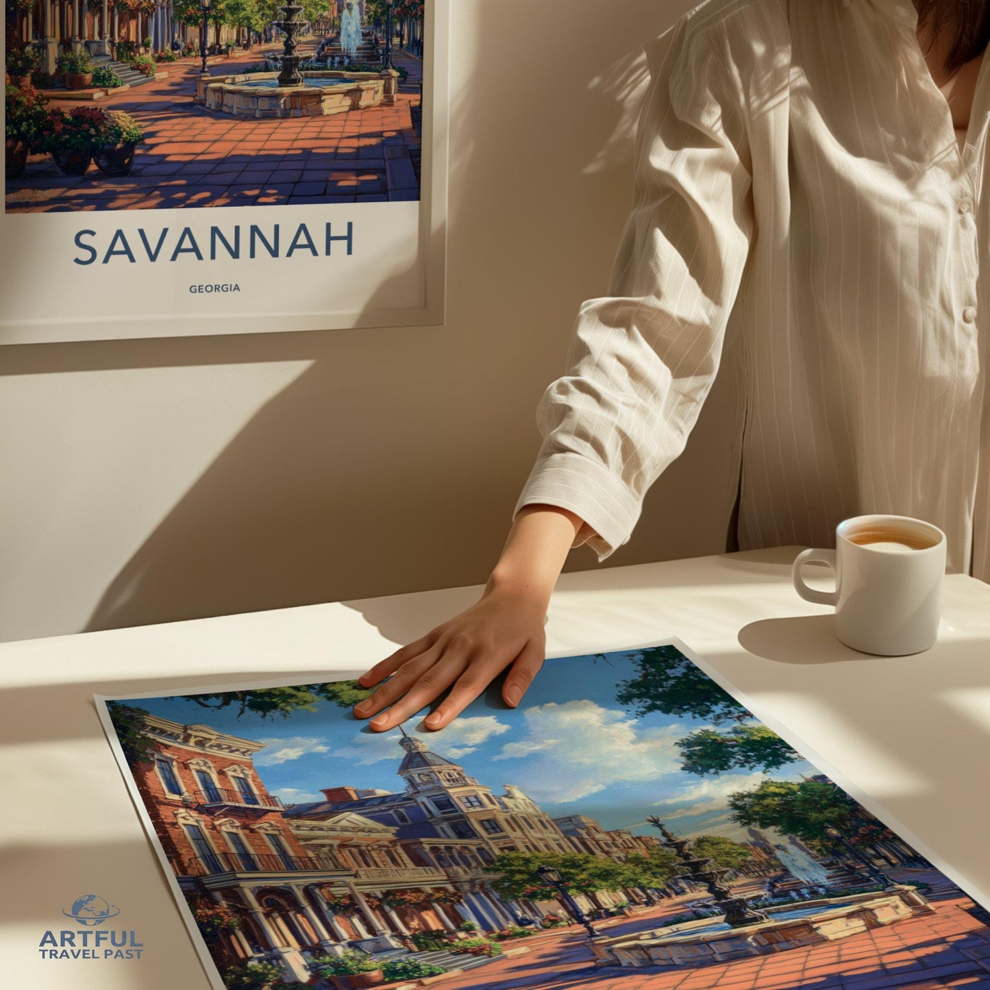 Savannah Poster - Georgia Wall Art