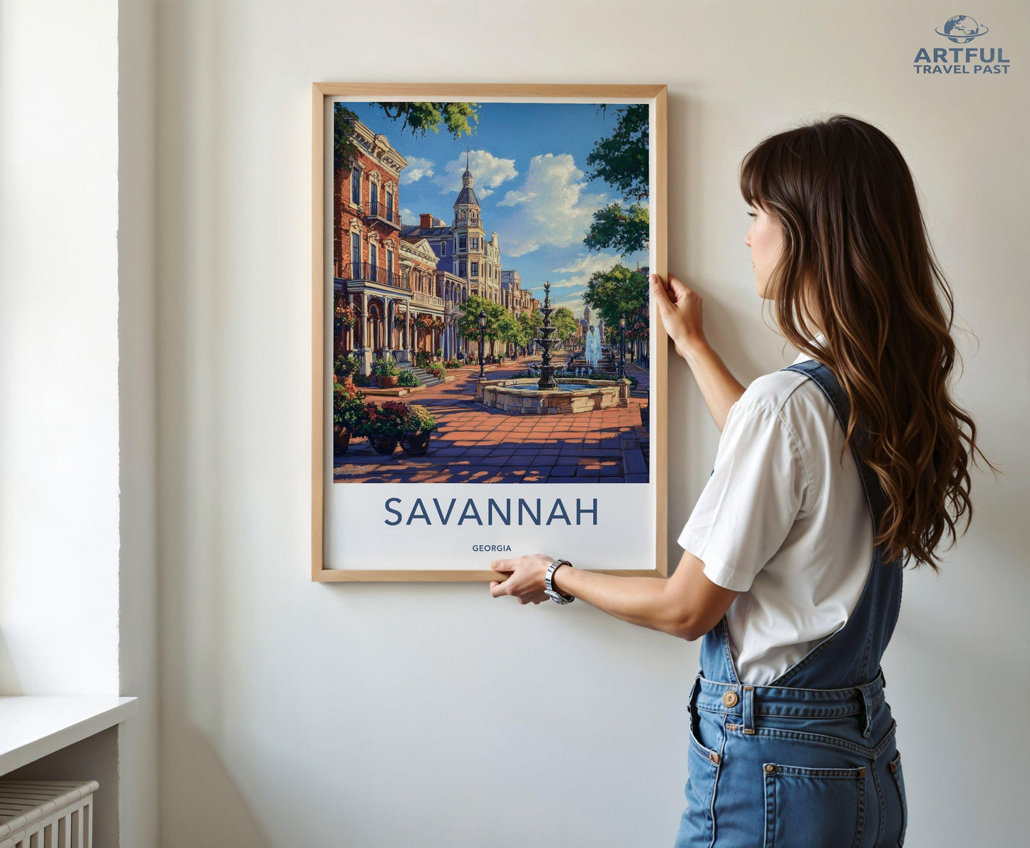 Savannah Poster - Georgia Wall Art