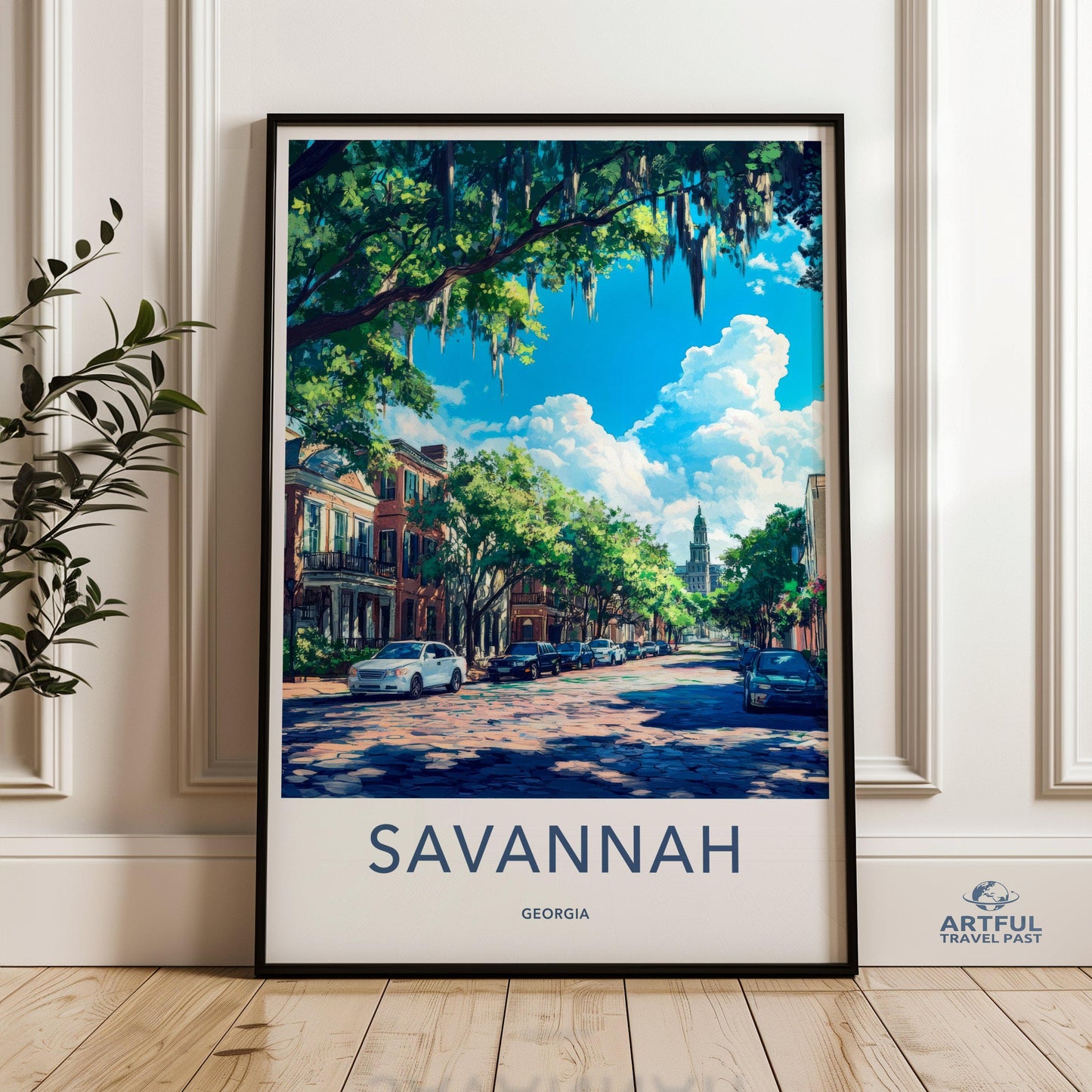 Savannah Poster - Georgia Wall Art