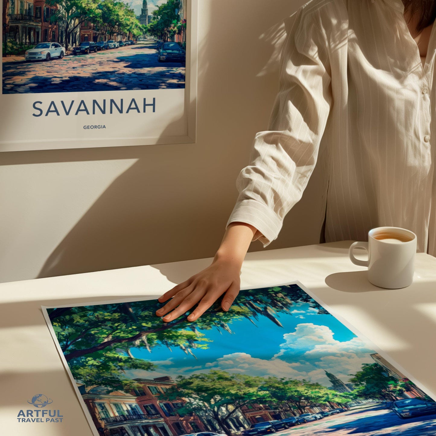 Savannah Poster - Georgia Wall Art