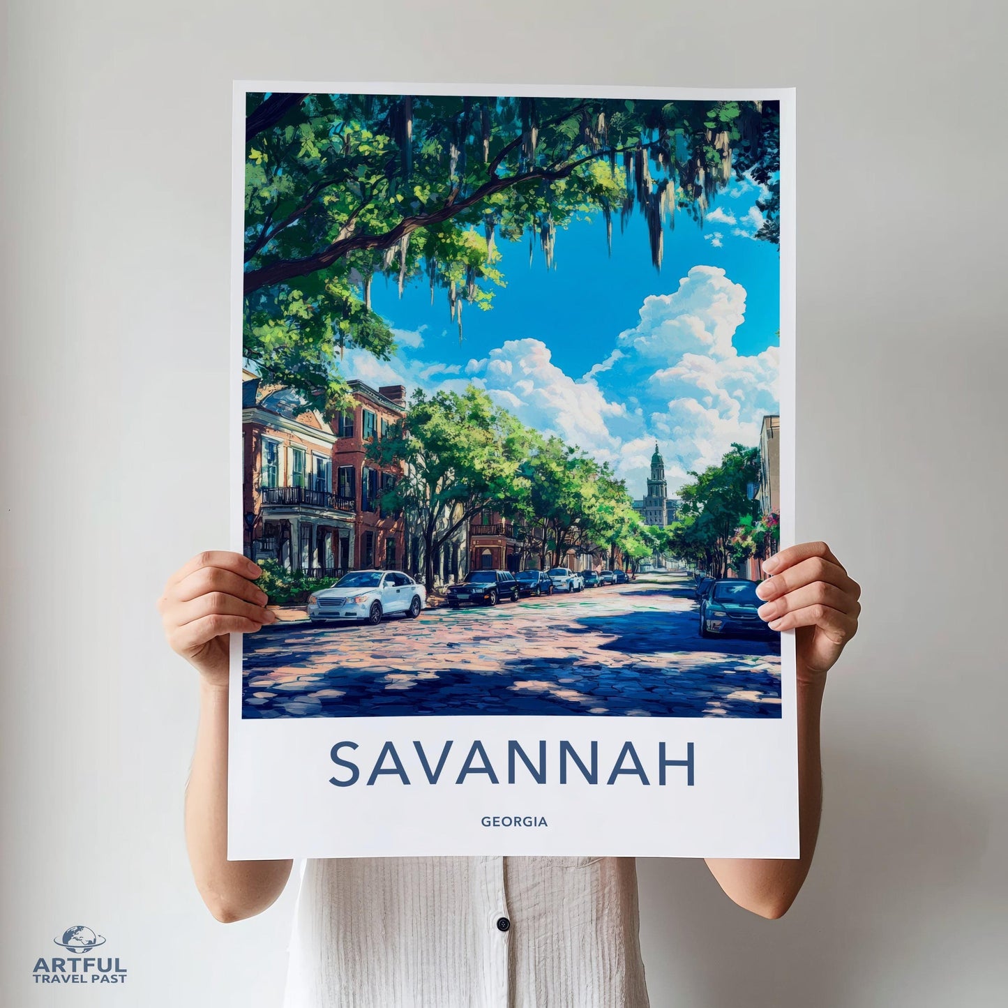 Savannah Poster - Georgia Wall Art