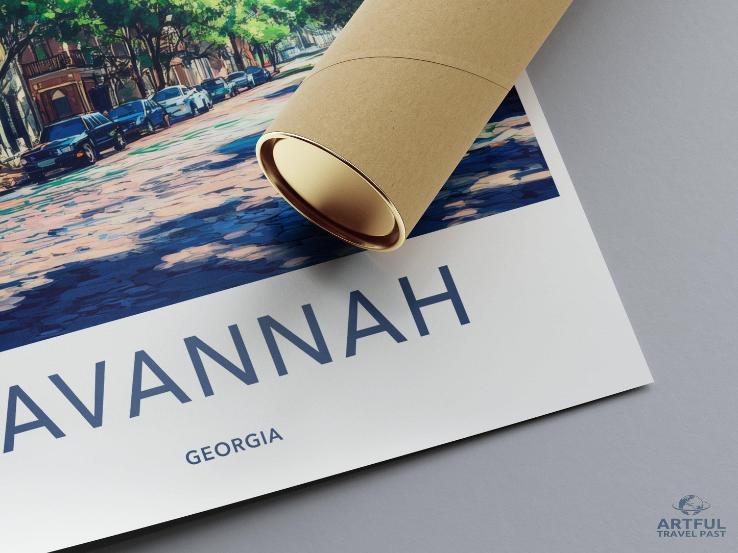 Savannah Poster - Georgia Wall Art
