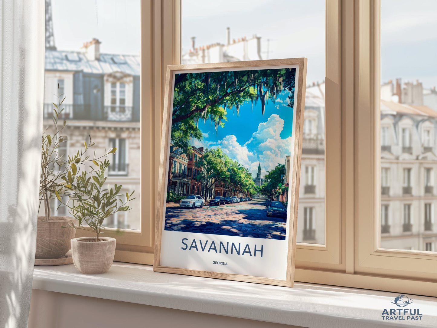 Savannah Poster - Georgia Wall Art
