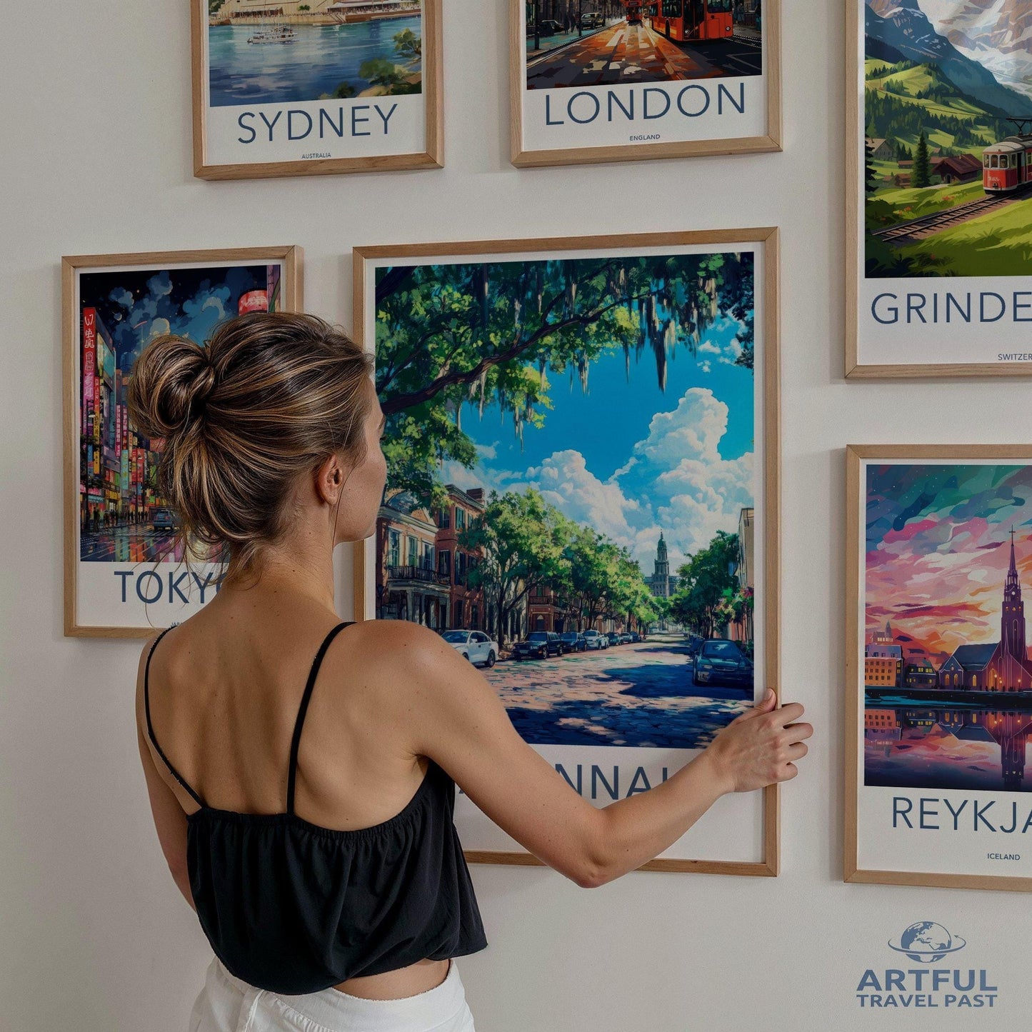 Savannah Poster - Georgia Wall Art