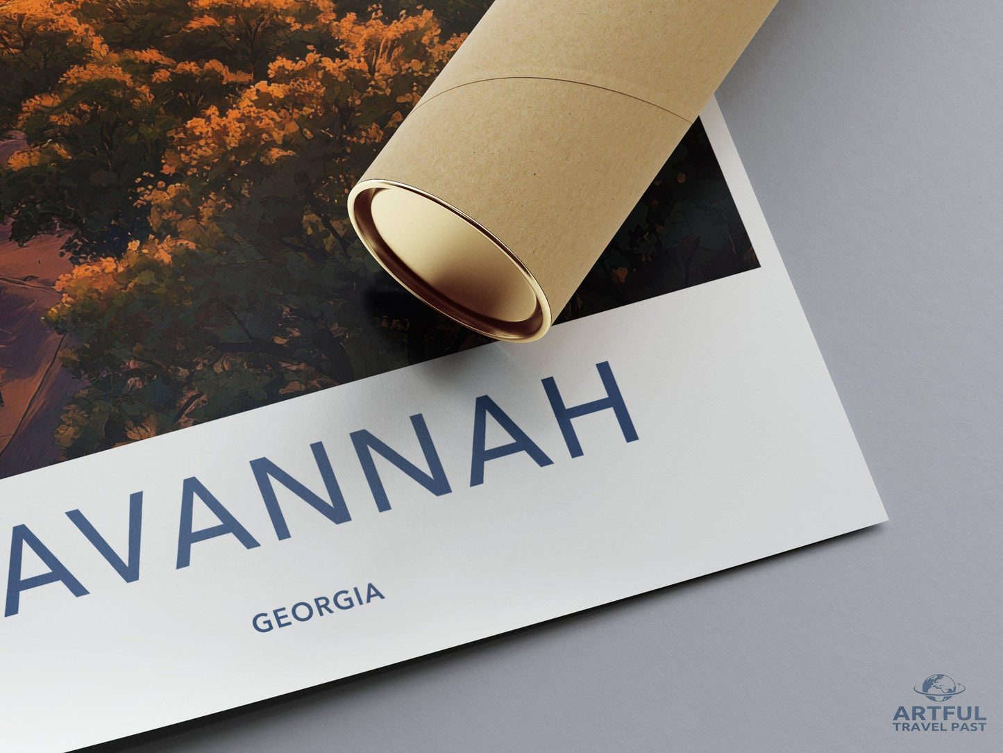 Savannah Poster - Georgia Wall Art
