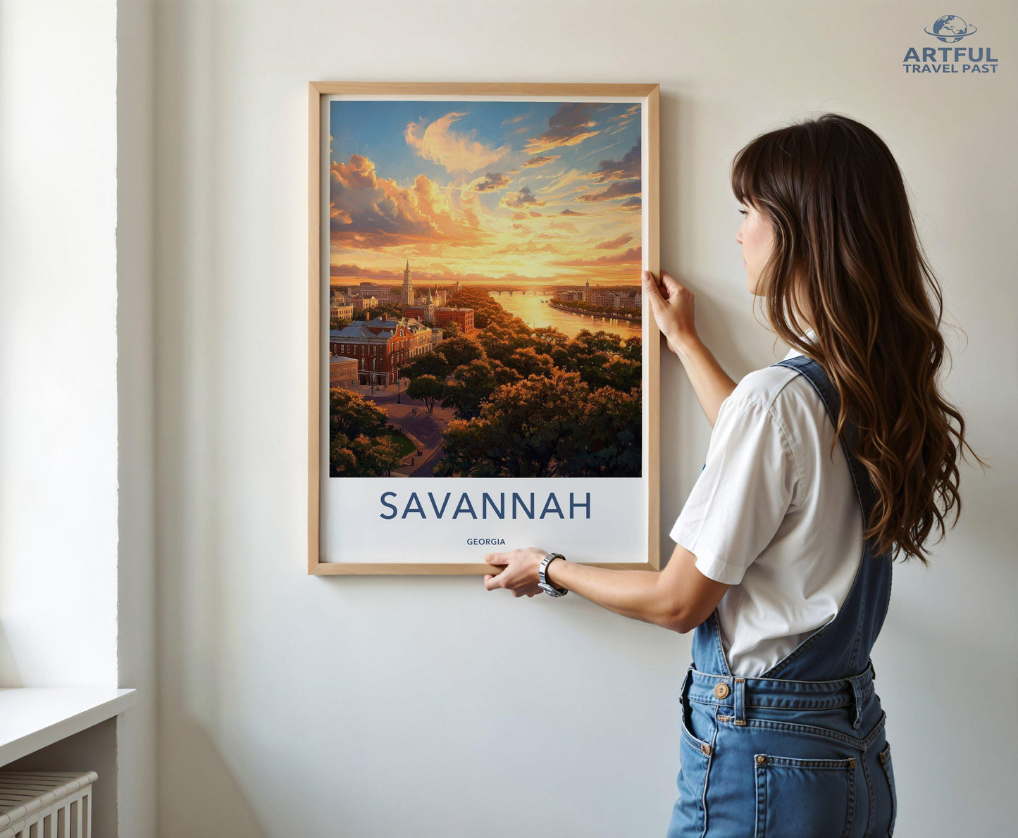 Savannah Poster - Georgia Wall Art