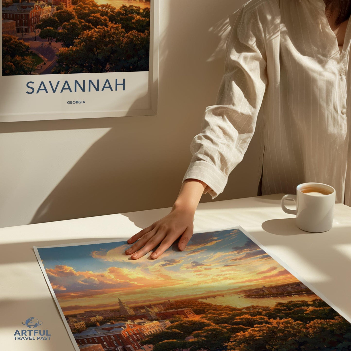 Savannah Poster - Georgia Wall Art