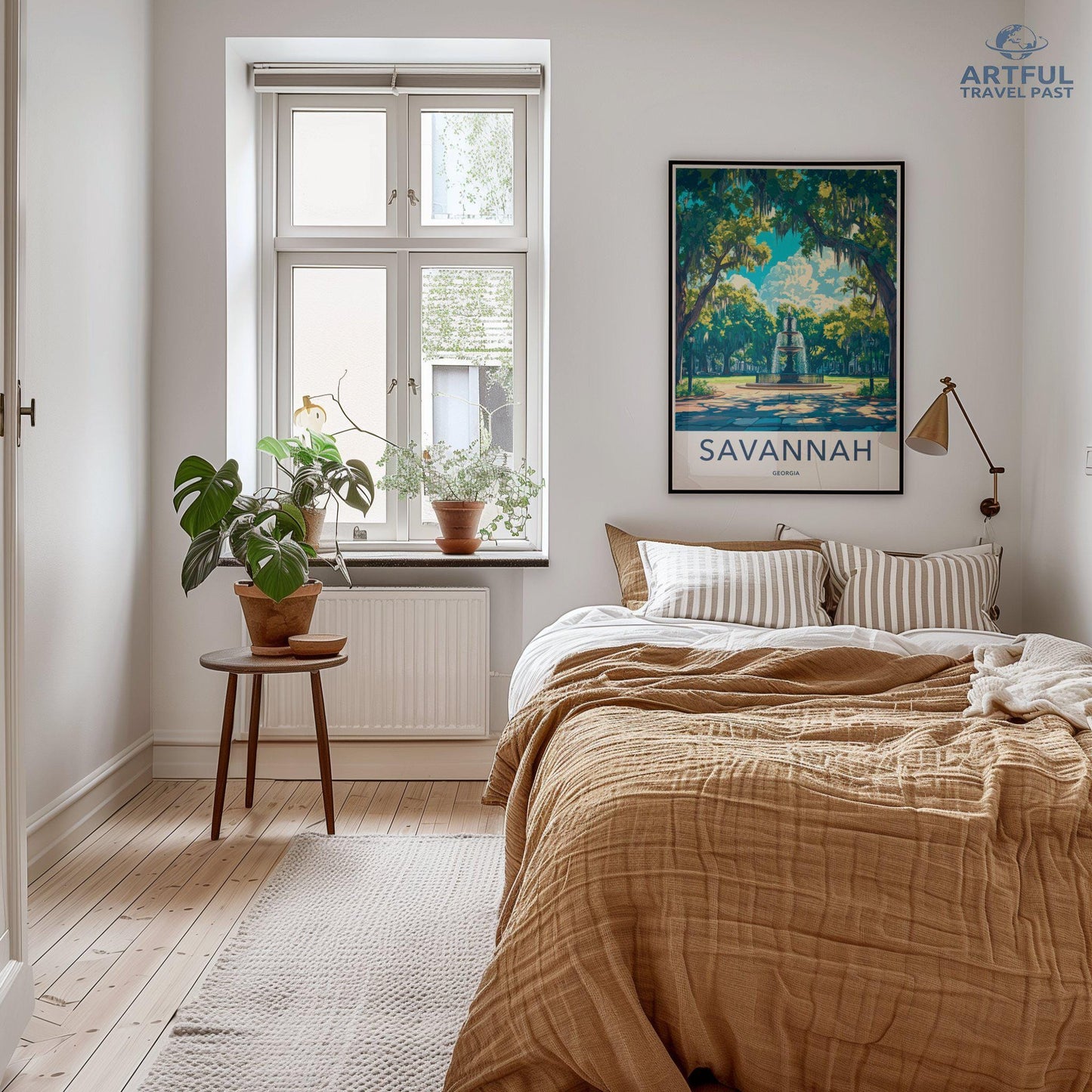 Savannah Poster | Georgia Wall Art | America Decor