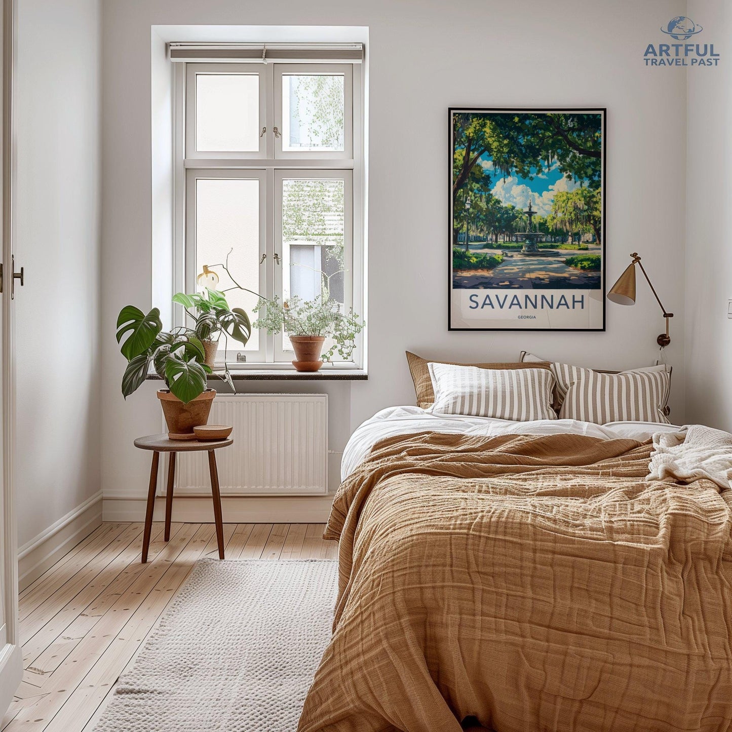 Savannah Poster | Georgia Wall Art | America Decor