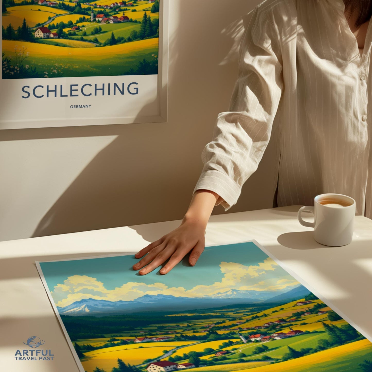 Schleching Germany Poster