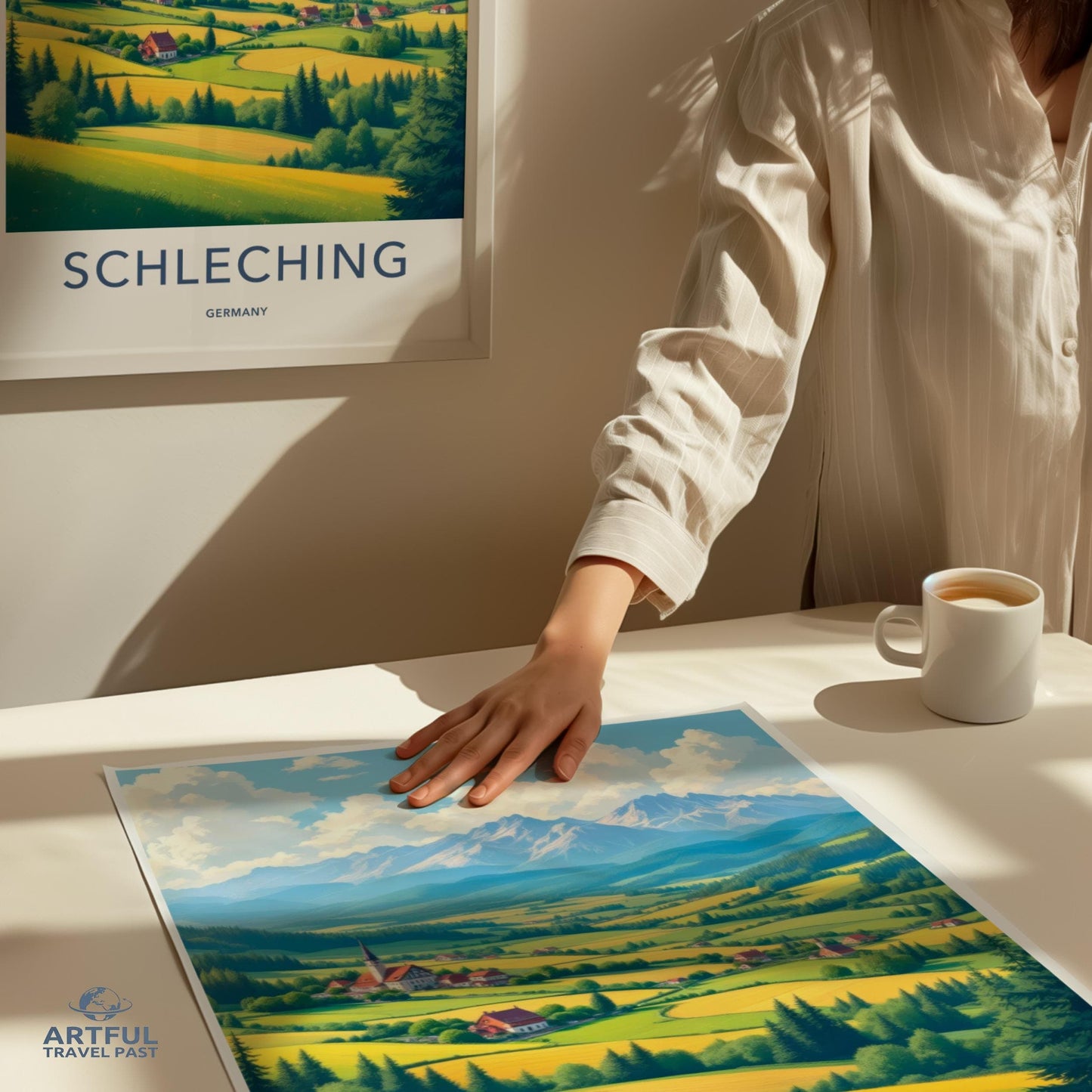Schleching Poster - Germany Wall Art