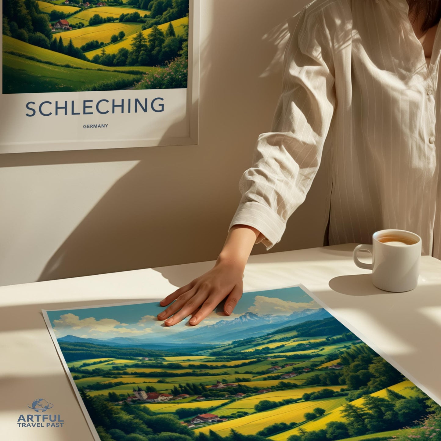 Schleching Poster - Germany Wall Art