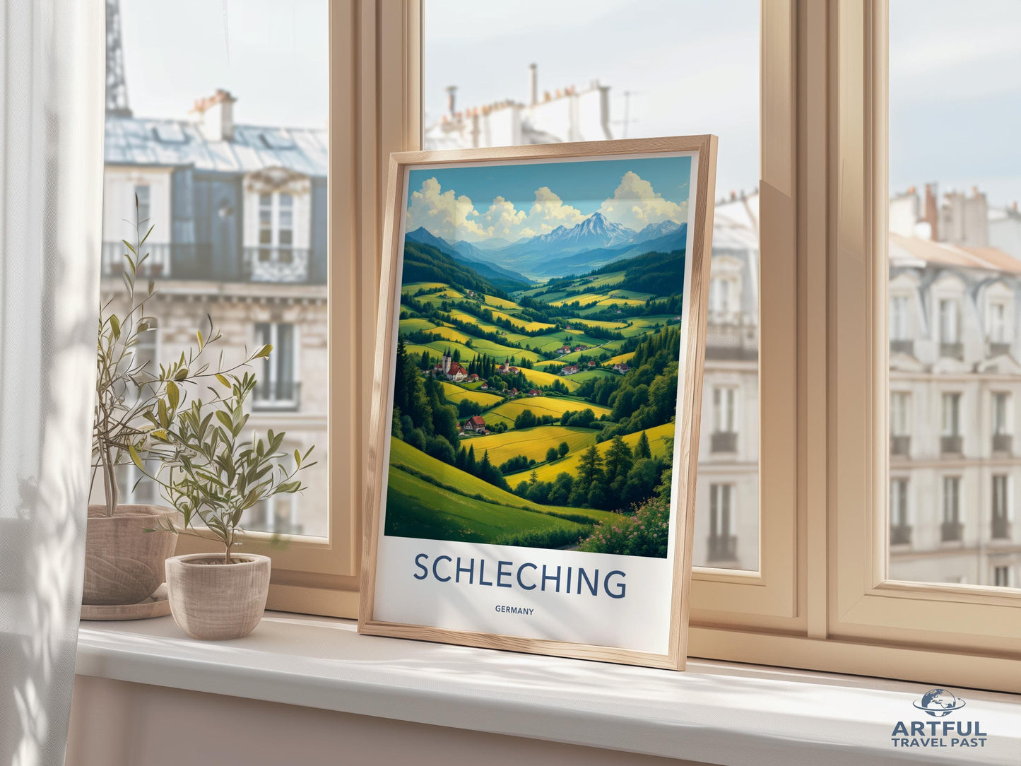 Schleching Poster - Germany Wall Art