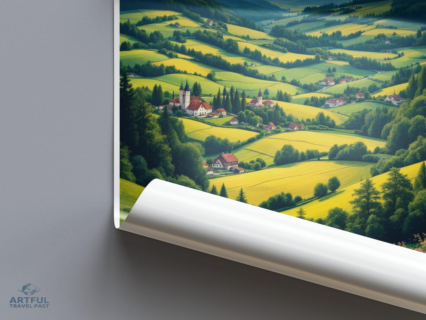 Schleching Poster - Germany Wall Art