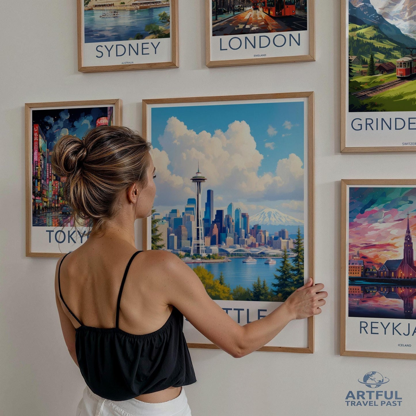 Seattle Poster - Washington Wall Art