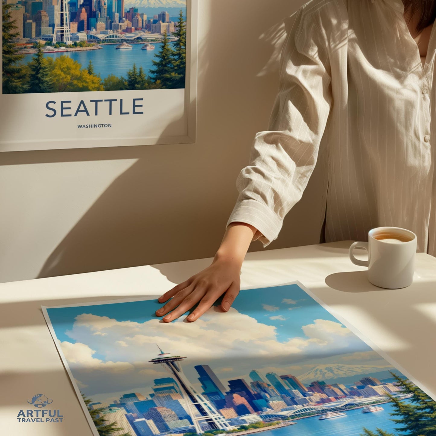 Seattle Poster - Washington Wall Art