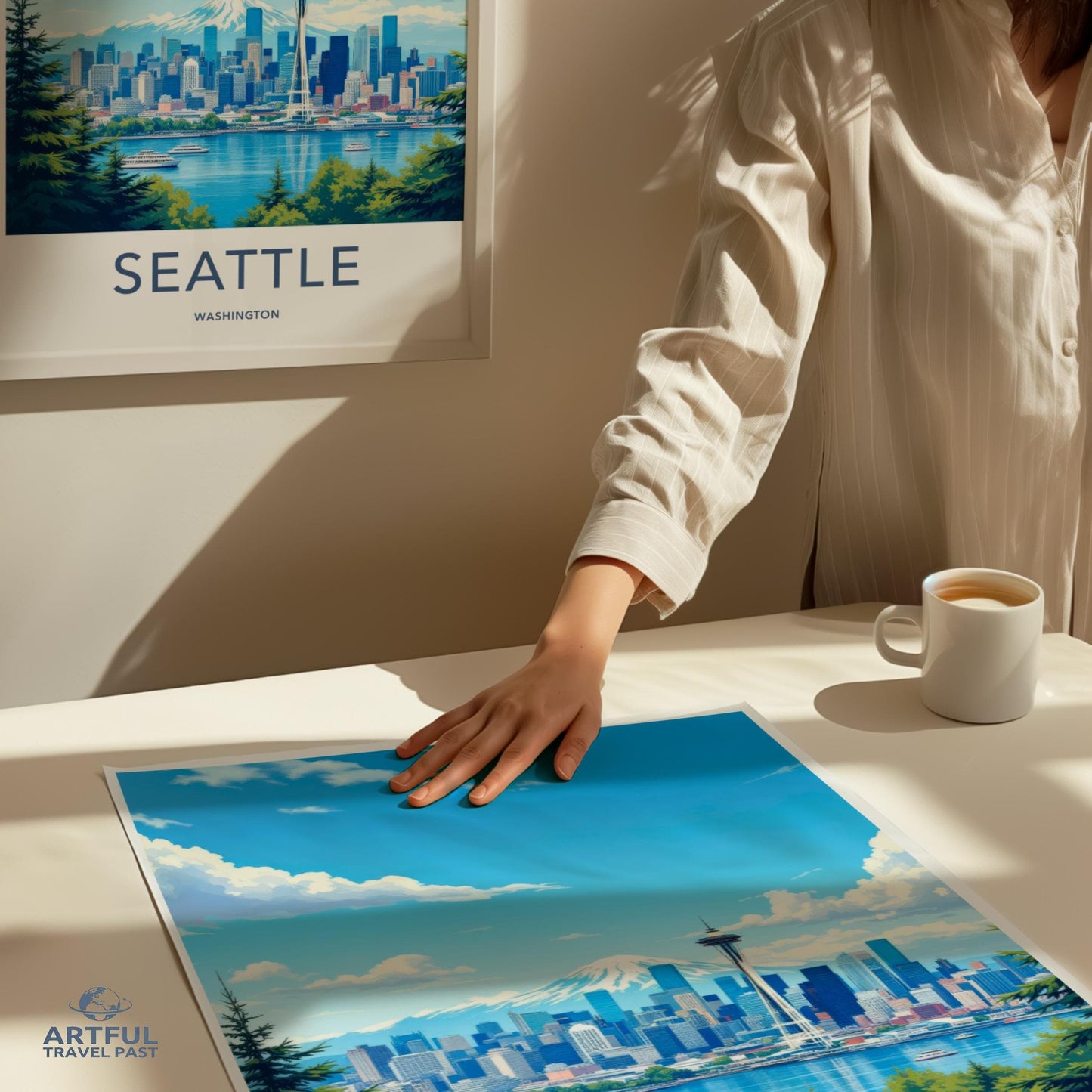 Seattle Poster - Washington Wall Art