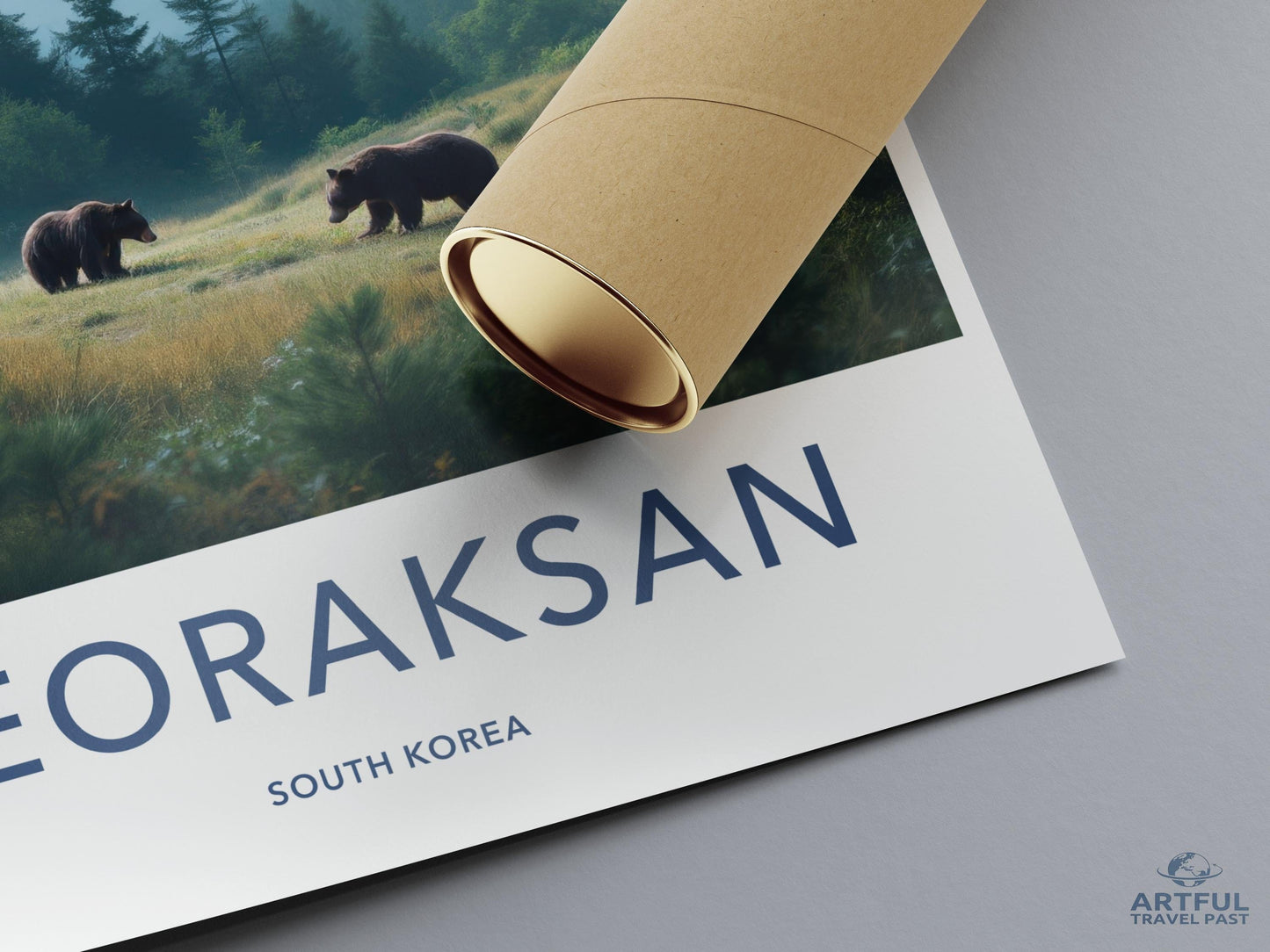 Seoraksan Poster - South Korea Wall Art