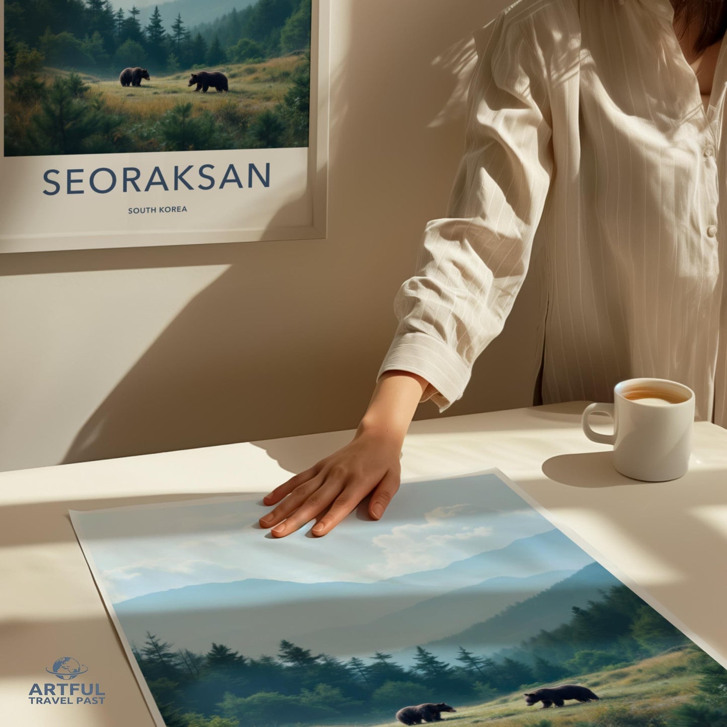 Seoraksan Poster - South Korea Wall Art