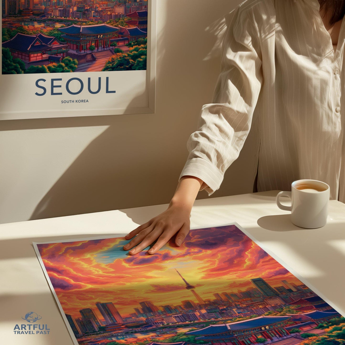 Seoul Poster - South Korea Wall Art
