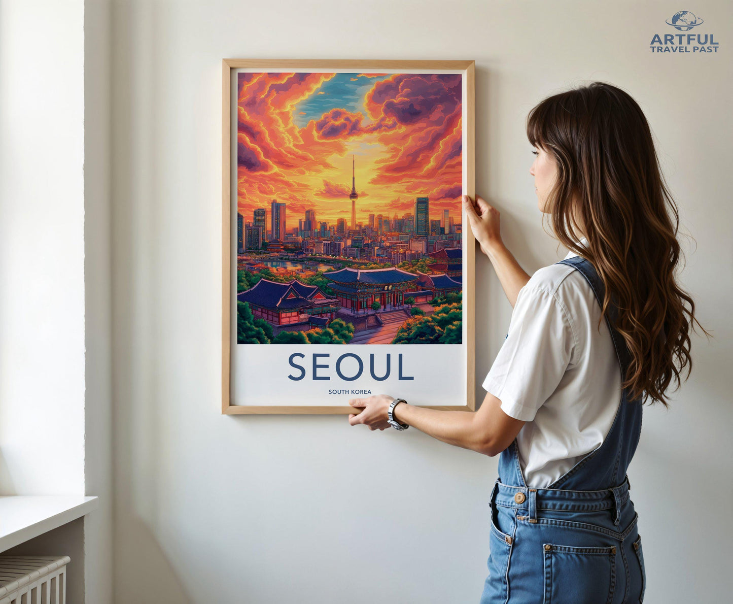 Seoul Poster - South Korea Wall Art