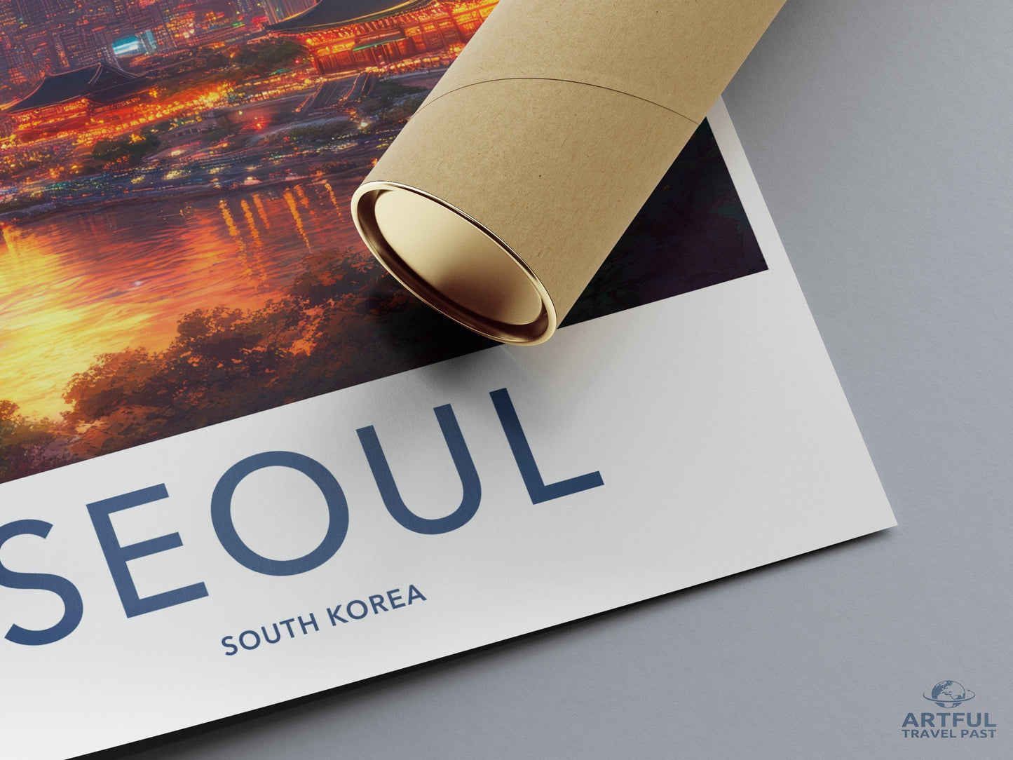 Seoul Poster - South Korea Wall Art